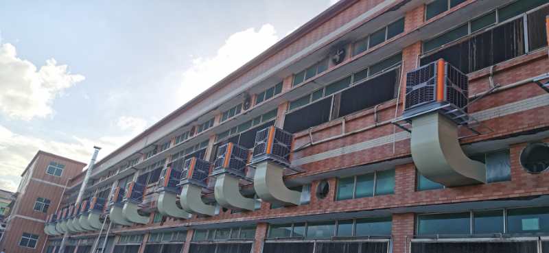 湖南厂房降温环保冷风机如何降温